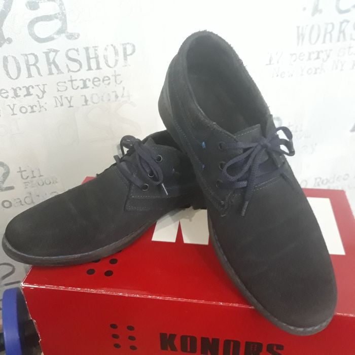 Туфли класические замшевые