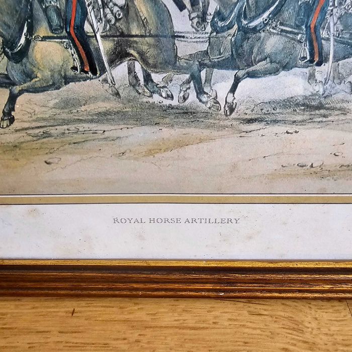 Quadros Antigos da " Royal Horse Guards "