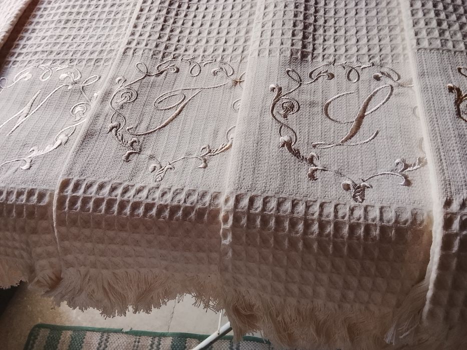 Têxteis, toalhas de rosto ou só para decoração da sala de banho