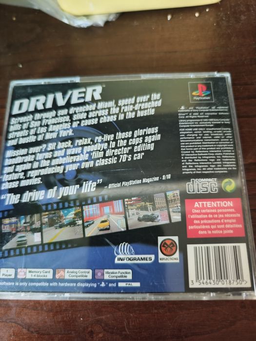 Driver 1 Playstation 1