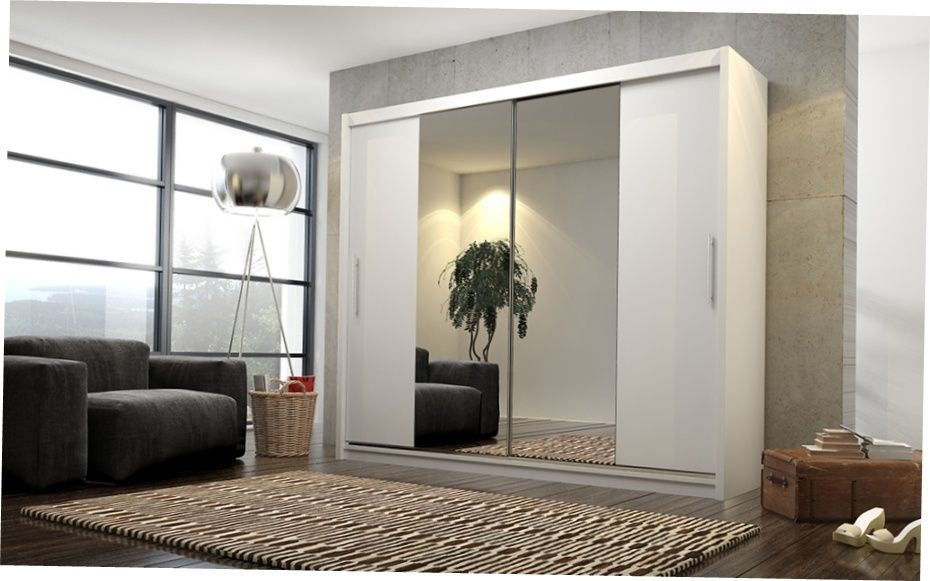 Szafa Przesuwna Garderoba VEGAS 2 180cm 5 Kol Dostawa 10 DNI