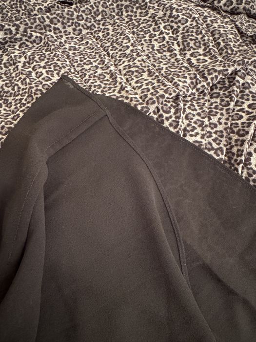 Vestido Michael Michael Kors Savannah Pleated Leopard Print Dress
