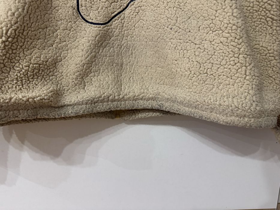 Kurtka polarowa Fila XL fleece teddy plus size modna viral