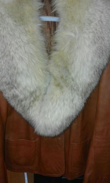 Marynarka skóra naturalna