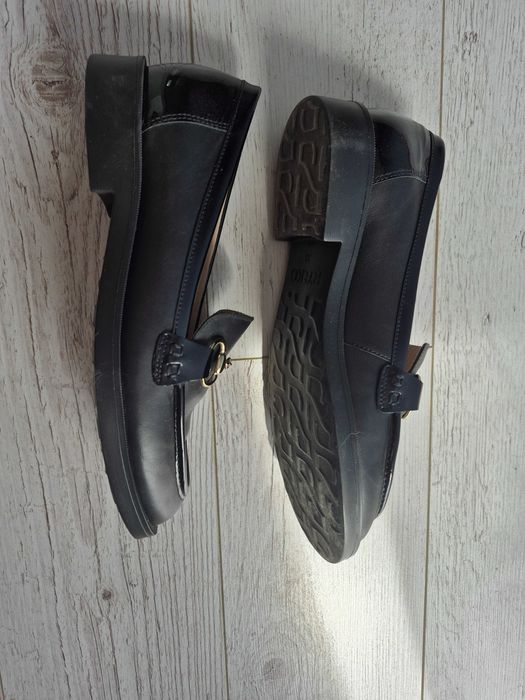 Skórzane mokasyny Ryłko