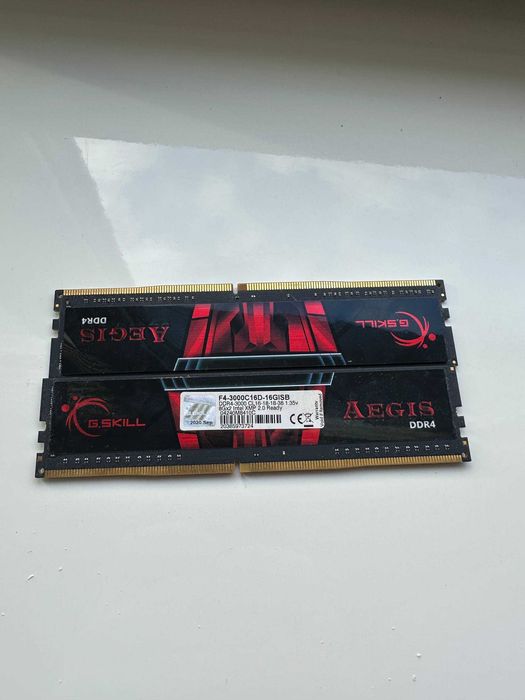 ОЗП G.Skill DDR4 16GB 3200Mhz Aegis (F4-3200C16S-16GIS)