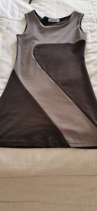 Vestido castanho 36 da Cadena