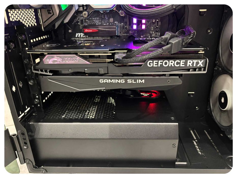 Komputer do gier RTX 4070 i9 9900KF 32GB RAM SSD szybki PC gamingowy