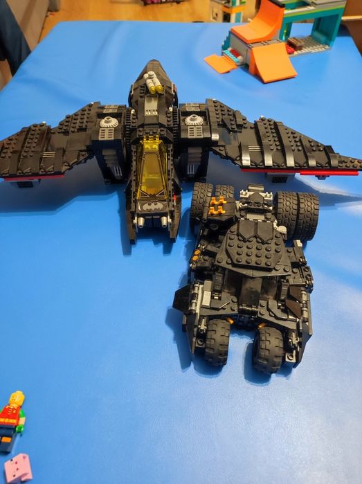 Batman batmobil batwing lego