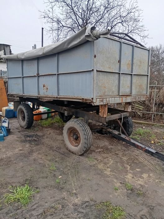 Прицеп 2ПТС4 на тягах