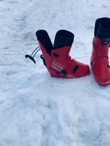лижні боти salomon 39 розмір