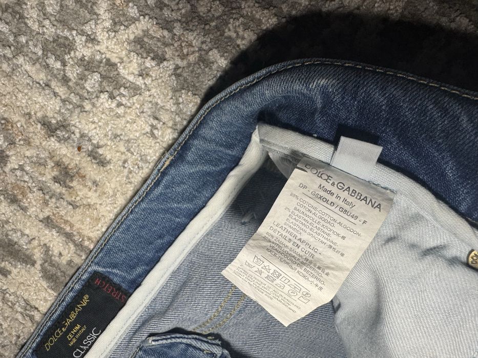 Джинсы дольче габана слим фит