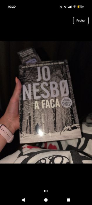 Livro A faca  (Jo Nesbo)