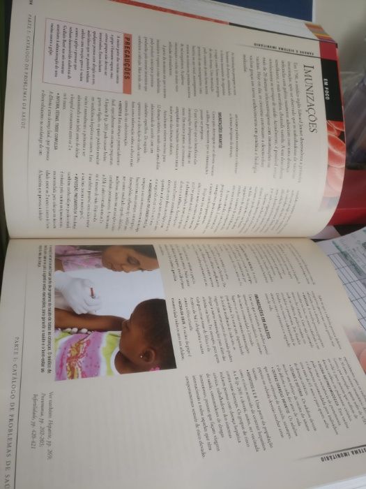 "A Enciclopédia da nova medicina"; "O grande livro da ciência"