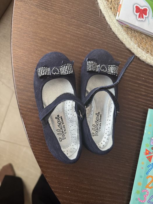 Туфлі для дівчинки замшеві