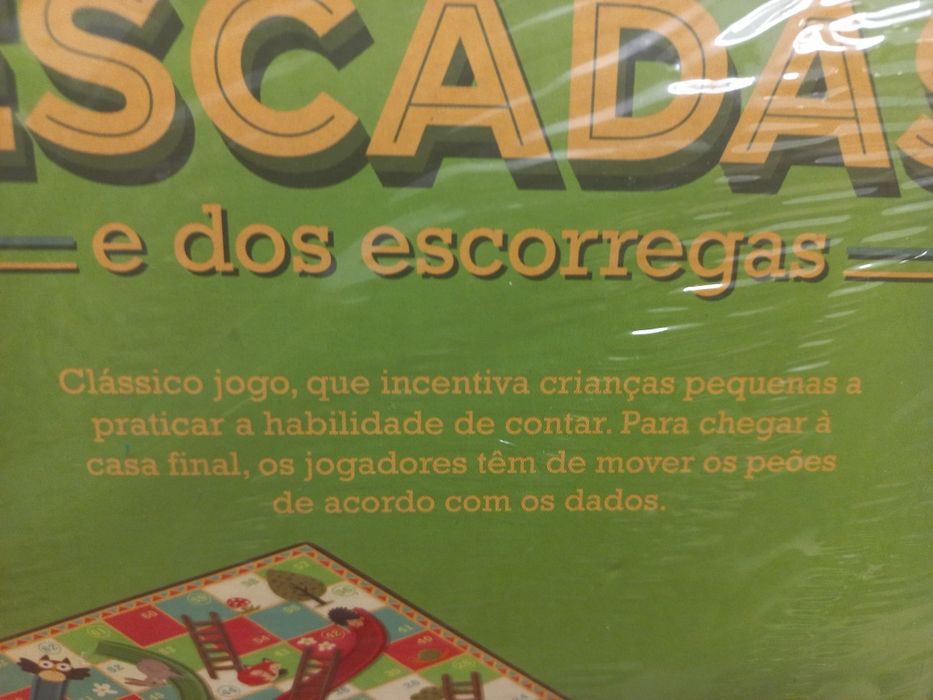 Jogo das escadas para criança NOVO
