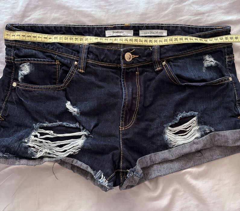 Szorty spodenki jeansowe Dżinsy XL