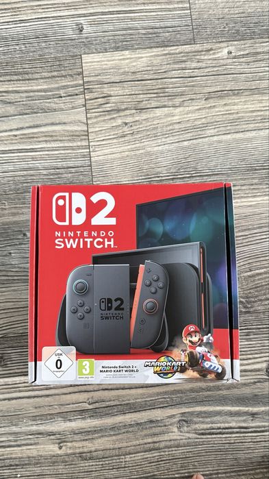 Nintendo switch 2 + Mario Kard Word