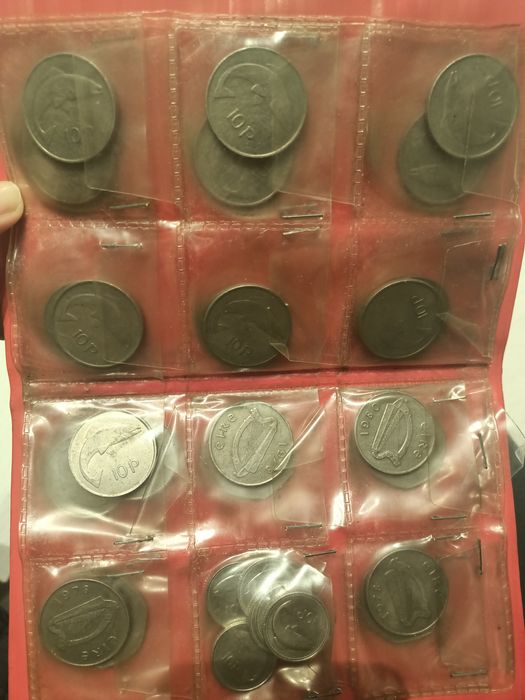 Zestaw klaserów - Irlandia, Eire 5, 10, 20, 50