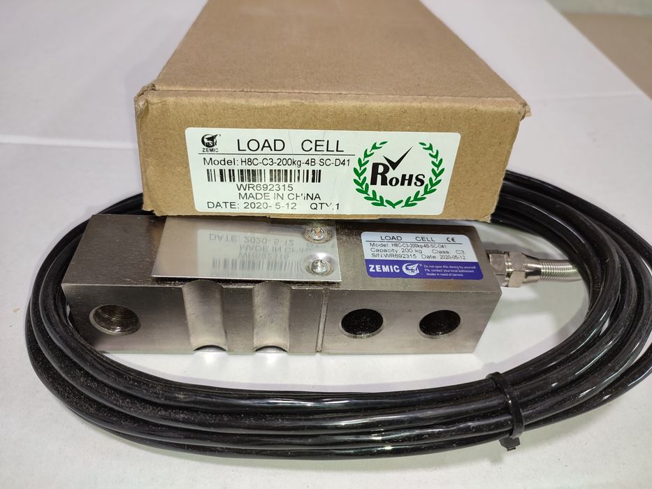 Датчики тензометричні Zemic H8C-C3-200kg-4B-SC-D41
