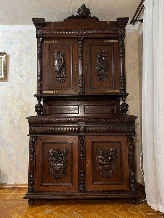 буфет старинный охотничий