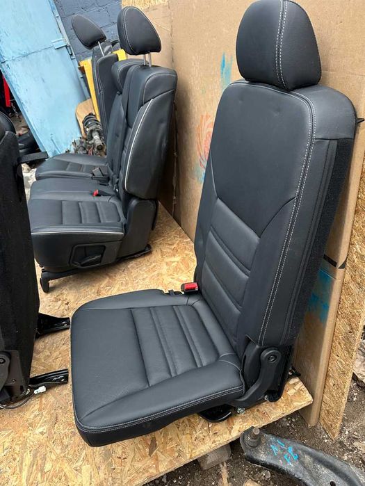 Салон сидушки сидения Kia sorento GT Line 2015 - 2020 Кожа шкіра 7мест