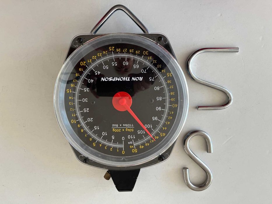 waga hakowa karpiowa do ryb Ron Thompson Fish Scale do 50 kg.