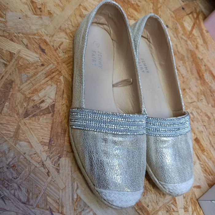 Espadryle 38 złote