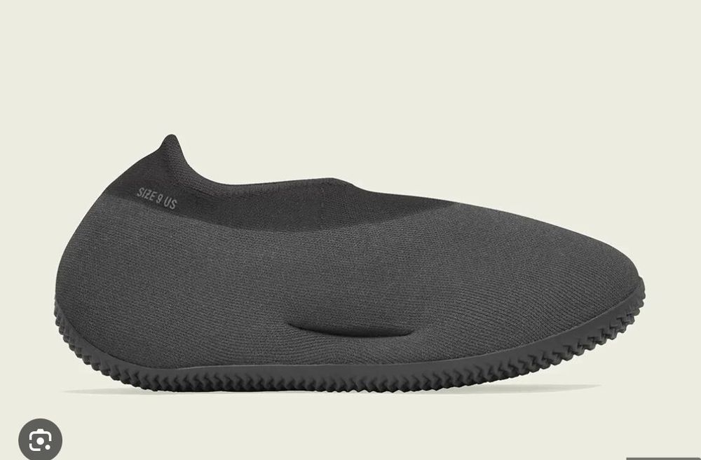 44 44.5 ie1663 Оригінальні кросівки Adidas Yeezy knit rnr fade onyx Originals