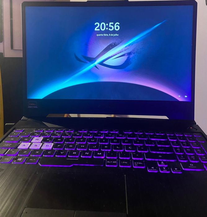 ASUS TUF F15 1TB Extra - FX506LHB | i5-10300H | GTX 1650 4GB | SSD 512GB + HDD 1TB, bom estado geral, bateria e carregador original.