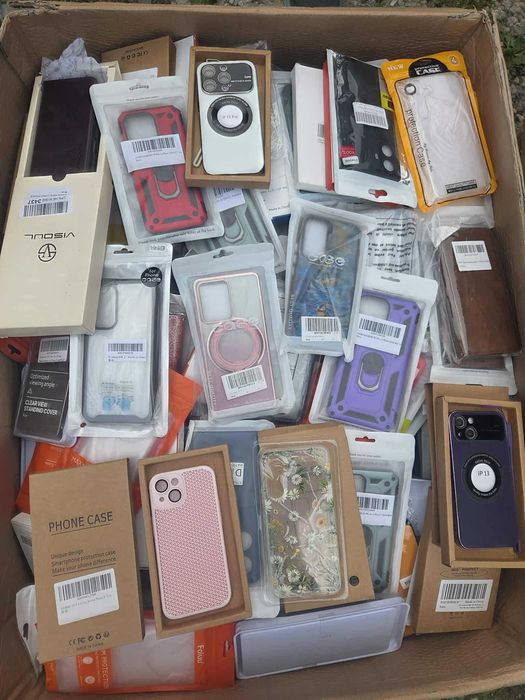 ETUI APPLE iPhone Samsung HUAWEI XIAOMI markowe AMAZON 300 sztuk