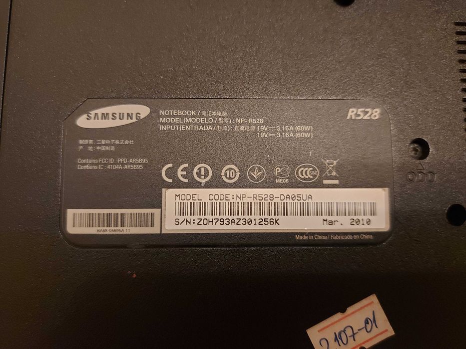 Ноутбук Samsung R528