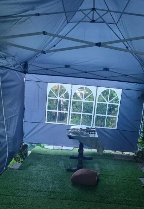 Tenda pop up 3m×6m  mecanismo push Pull de um  toque