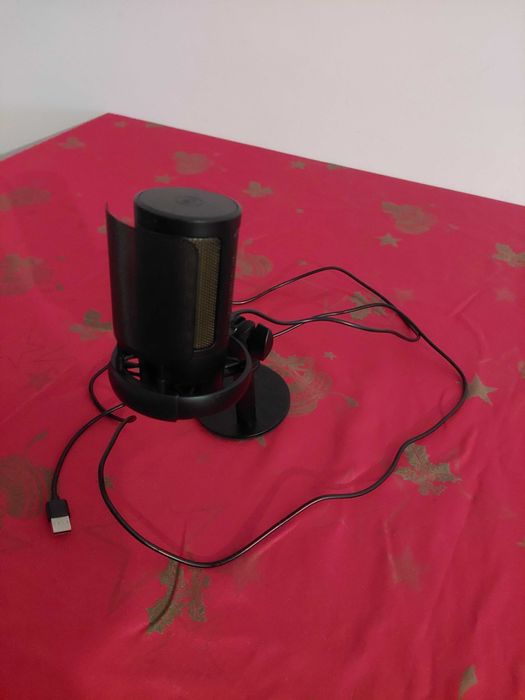 Microfone usb de estúdio profissional para pc streaming