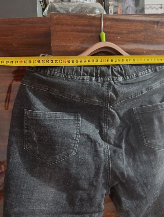 Джинсы моднявые стрейч батал