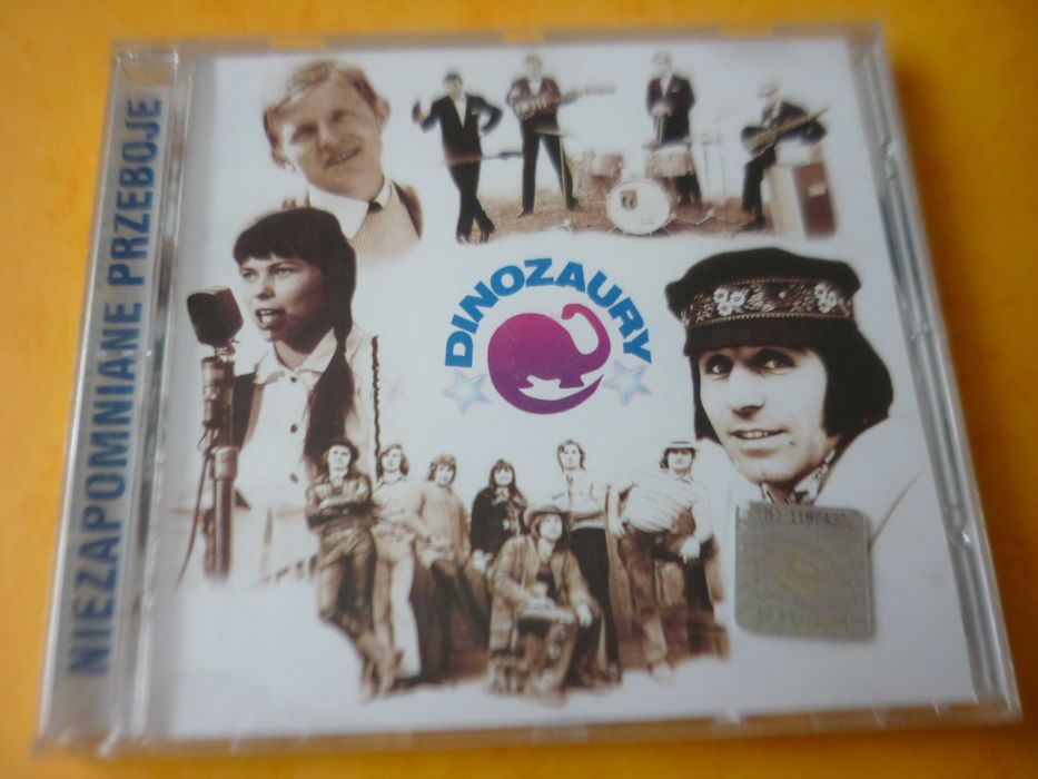 Płyta CD "Dinozaury": Niemen, Szczepanik, Skaldowie, Czerwone Gitary
