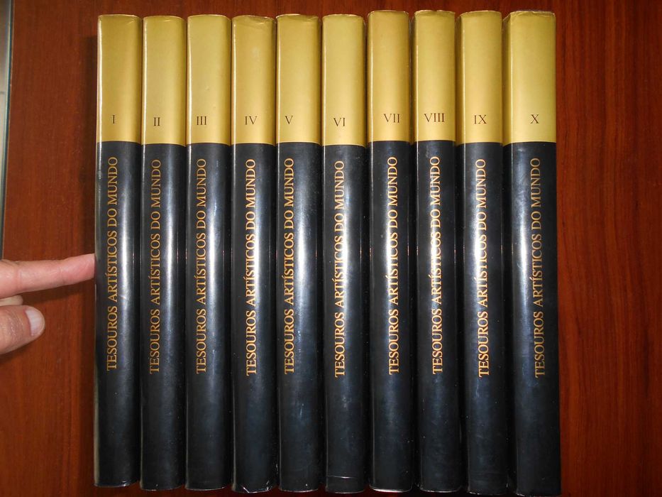 Coleção profusamente ilustrada: "Tesouros Artísticos do Mundo". 1992
