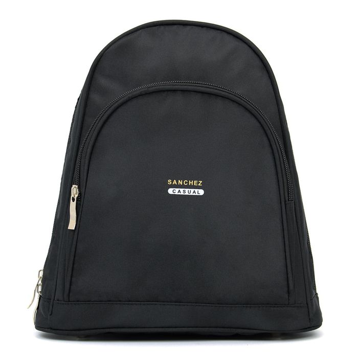 lekki plecak sanchez casual - czarny