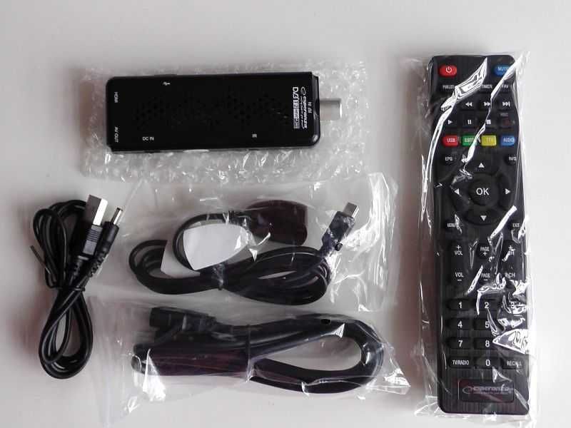 Dekoder tuner telewizyjny DVB-T2 Hevc H.265 full HD