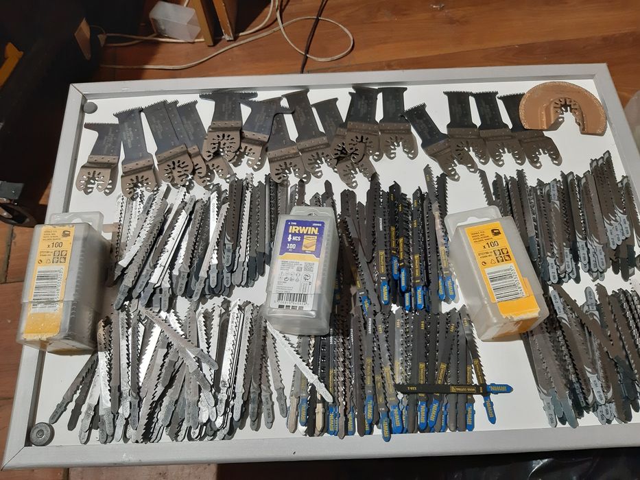 Wszystko ze zdjęcia 300szt brzeszczot, 20domulti diament