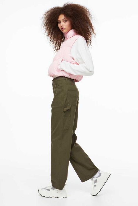 Брюки штани карго з накладними кишенями  H&M 34р.