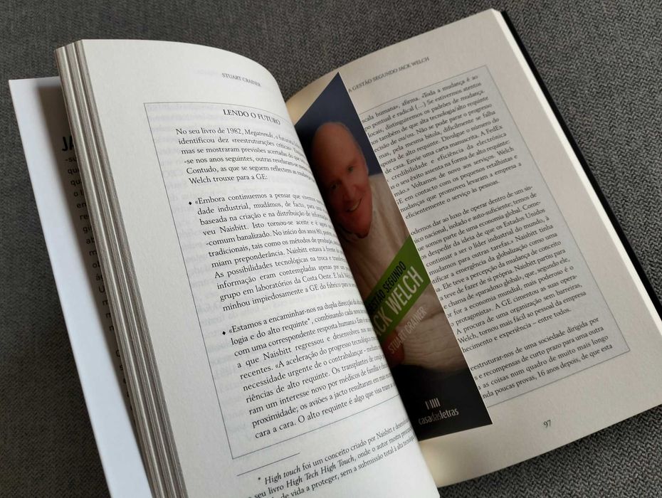 Livro "A gestão segundo Jack Welch" de Stuart Crainer