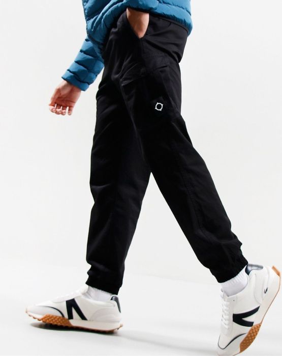 Штани Ma.Strum PD Elisticated Pants Jet Black Оригінал