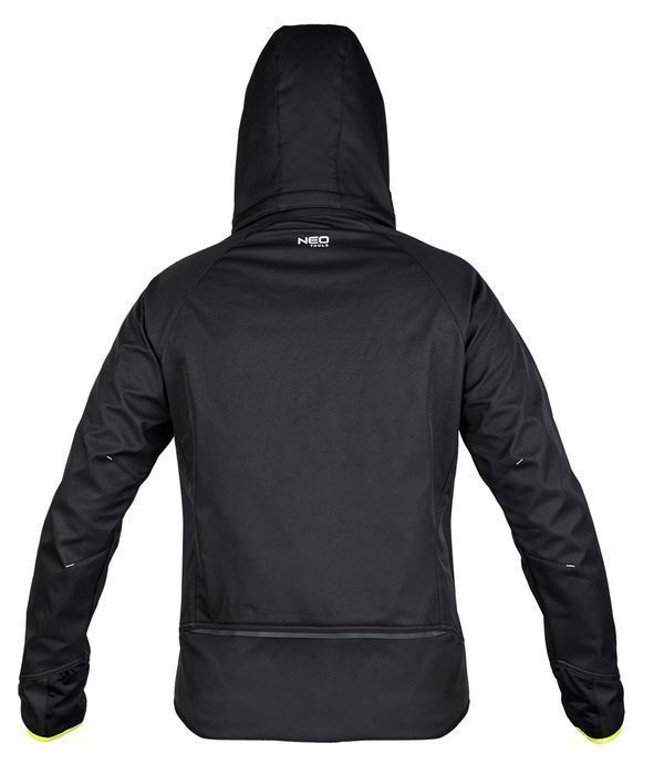 Kurtka Mix&Match Softshell, Czarno-Żółta, Rozmiar L