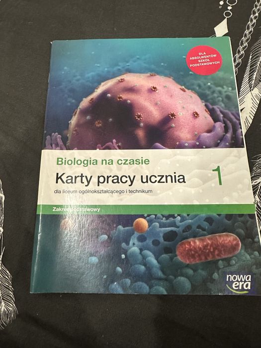 Biologia na czasie 1, karta pracy ucznia technikum, liceum, zawodówka