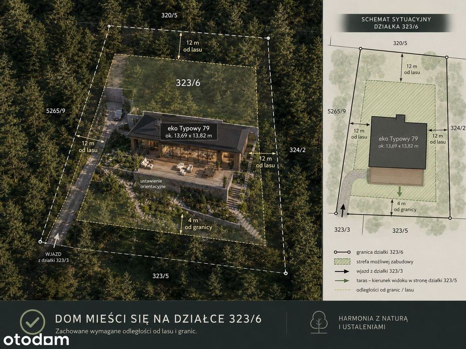 Działka w Lesie- Nigdzie Już Takiej Nie Znajdziecie