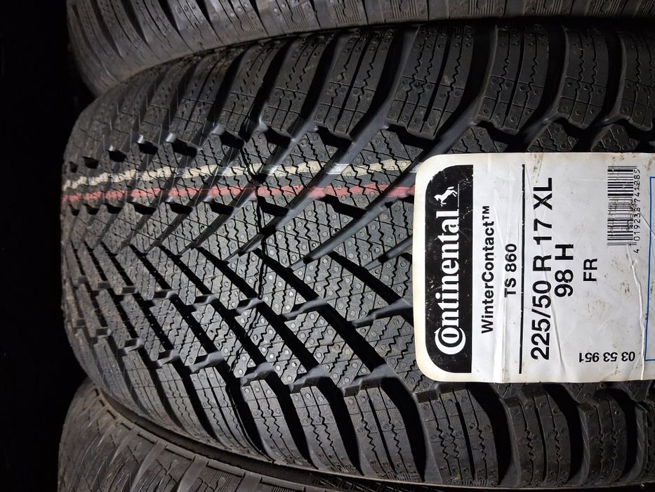 New 225/50 R17 Continental Winter TS 860 H98 XL