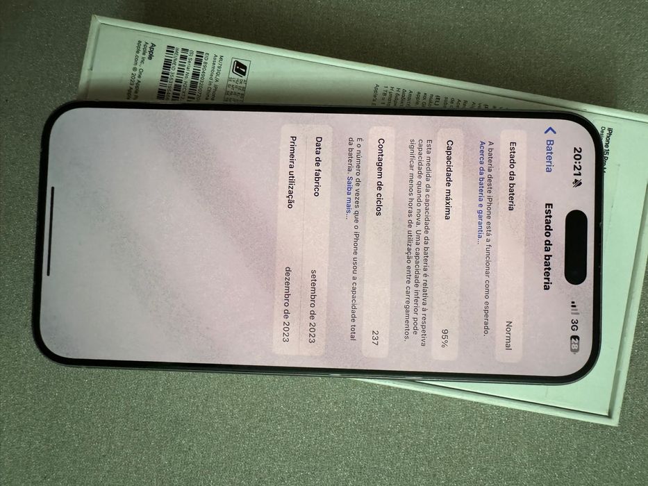 Iphone 15 PRO MAX Como Novo