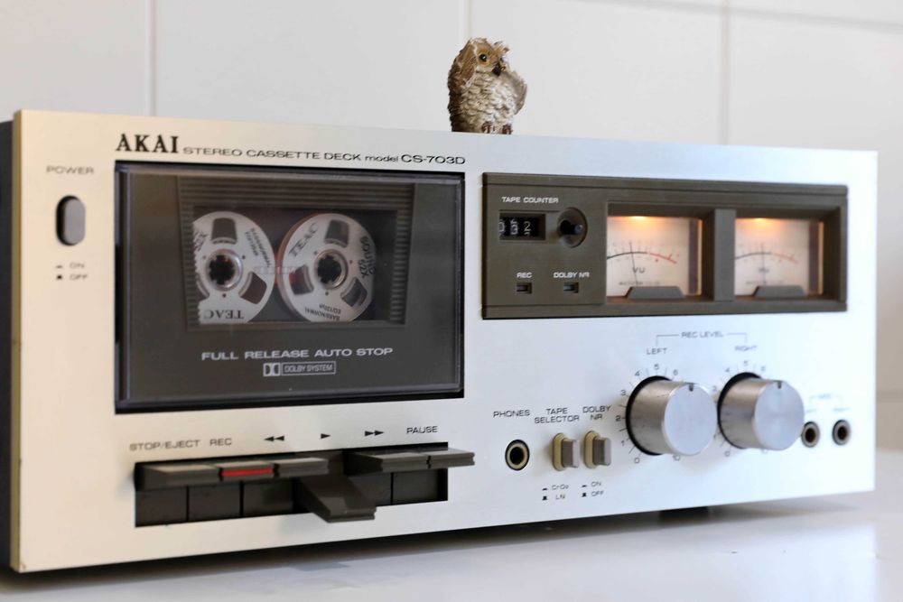Akai CS-703D Tape Deck Cassetes