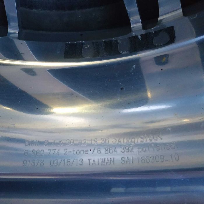 R20 8J оригінал BMW 3 F30 4 32 33 36 ф стиль 624M диск бмв 6864392